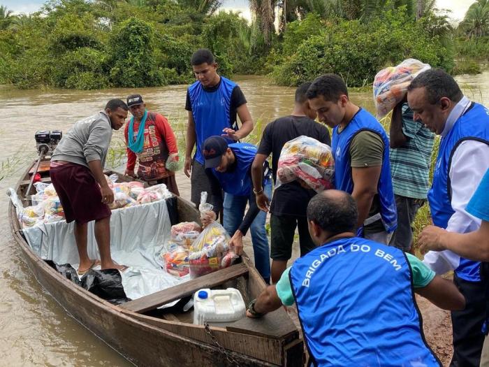 Ações da Igreja Católica ajudam a amenizar dores causadas pelas chuvas no Maranhão
