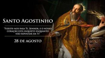 Hoje é celebrado santo Agostinho, doutor da Igreja